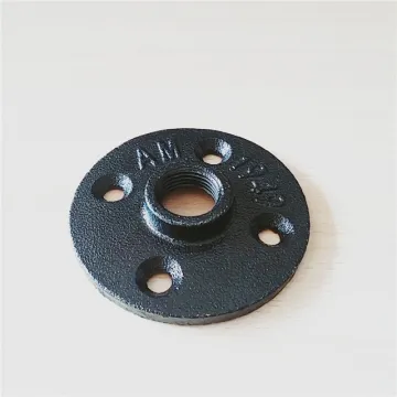 3/4'' Black Malleable Iron Floor Flange Pipe Fitting