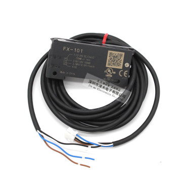 FX-101-CC2 Fiber optic sensor amplifier NPN output dual display 12-24V 6months warranty