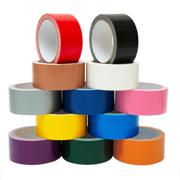 Multi color optional packaging tape