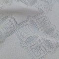 Diamant-Blumen-Spitzenstoff aus Baumwoll-Nylon-Mischgewebe
