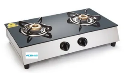 Solid Stainless Steel Plus Glass Gas Stove