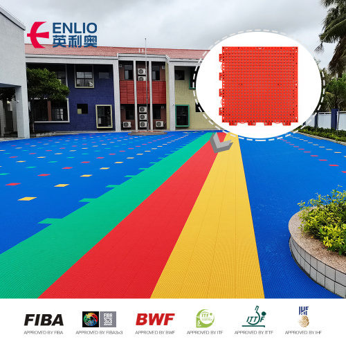 Basketball Court Outdoor Flooring Interlock Tiles