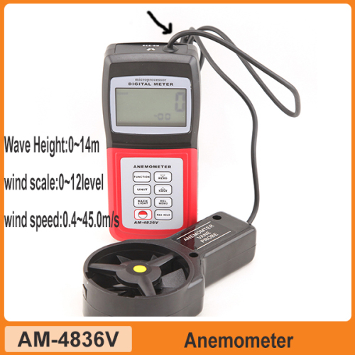 Multi-Functions Digital Wind Scale Anemometer Am4836V