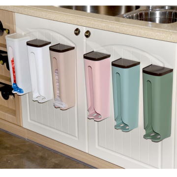 Greenwell Wall Mount Grocery Bag Holder: Kitchen Saver and Dispenser
