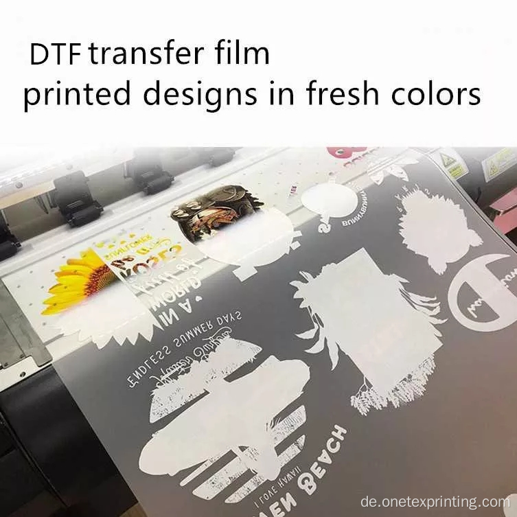 DTF -Druckthermaltransfer -Screendruckfilm