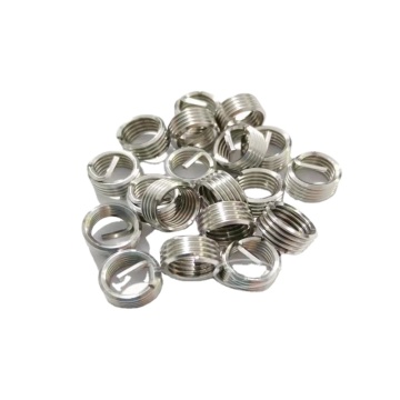 Free-Running Stainless Steel M18 Thread Inserts High Corrosion Resistant Coils in Metric Size M2*0.4