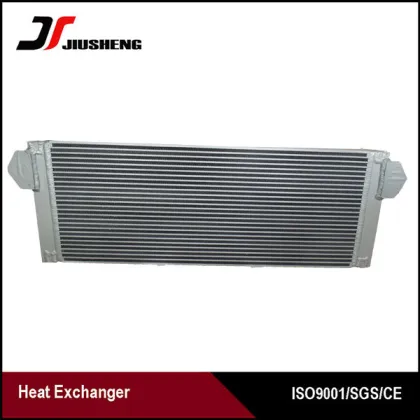 Loader used bar plate brazed radiator For Hyundai R215-7