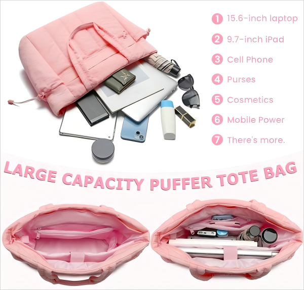 Women's Waterproof Custom Polyester Tote Bag