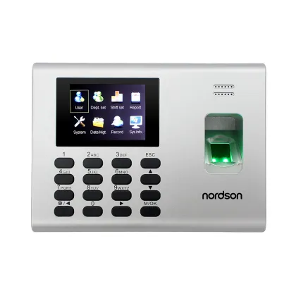 Standalone fingerprint door lock and time attendance use in factory corporation office