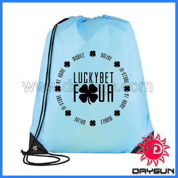 Hot selling custom printing drawstring backpack on sale
