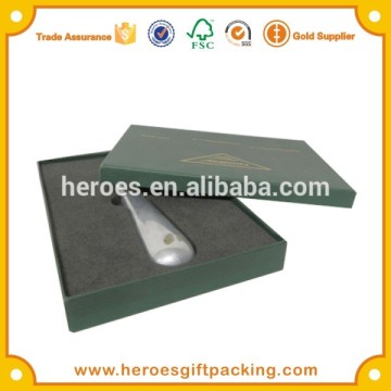 Trade Assurance Customized EVA Insert Paper Box Green Color Tool Paper Packaging Box