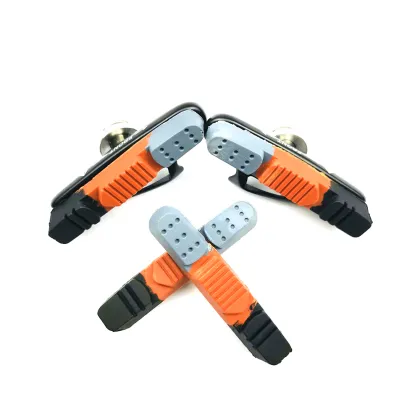 Alloy Bicycle Brake Pads for Road Bikes and V Brakes