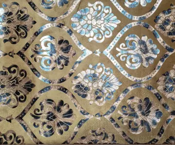 Dyed Polyester Foil Velvet Upholstery Sofa Fabric