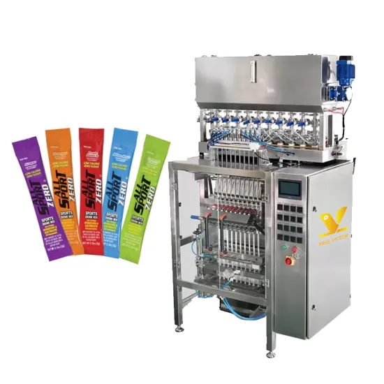 High Speed Automatic Multi-Lane Liquid Sauce, Sugar Powder Stick Packing Machine