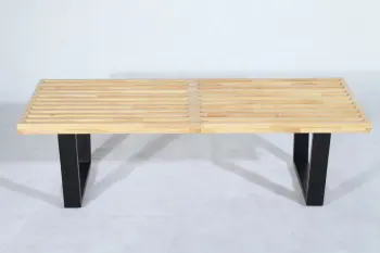 Replica Rubber Wood Nelson Bench