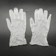 Disposable powder free vinyl examination gloves