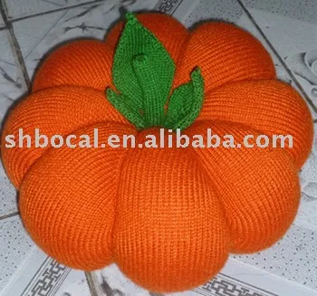 knitting weaved pumpkin