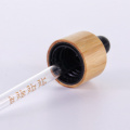 Bamboo dropper bottle for essential oil