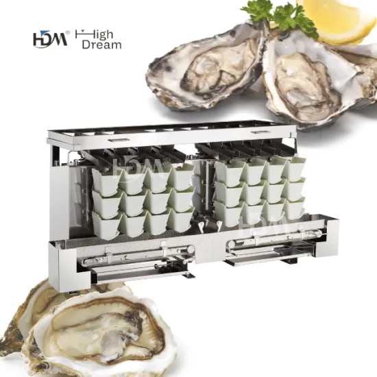 Semi-Automatic Multihead Wigher for Oily Fish, Clam, and Squid Packing