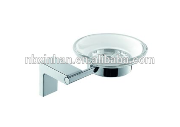 South Armerica elegant stylish bathroom wall fitting accessories chrome plating metal soap dish