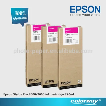 Epson T544 Photo Black Ultrachrome Ink Cartridge (T544100)