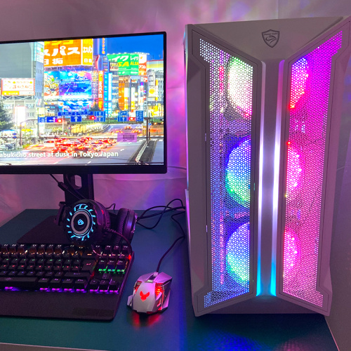 Customized desktop gaming computer