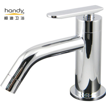 Brass Single Hole Bathroom Sink Faucet