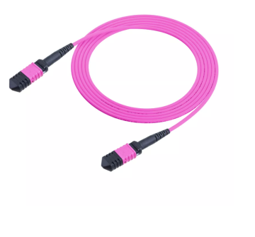 8/12/24 Cores MPO Patch Cord SM/MM LSZH Purple Uniboot LC Duplex Fanout MTP MP OM3 OM4