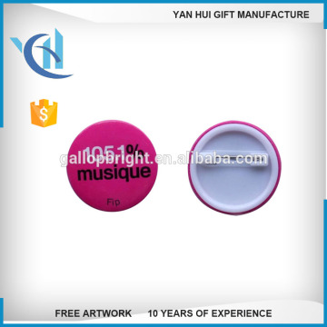 Custom Printed Round Pinback Button Badge pin with Safe Pin for Promotion button badge