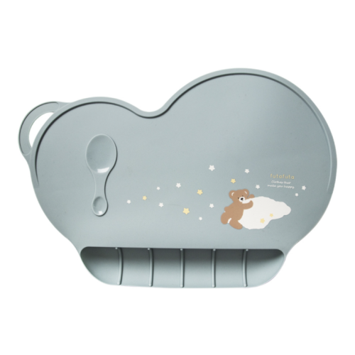 One Piece Cloud Shape Silicone Feeding Placemat