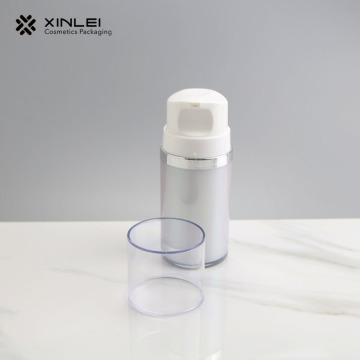 Botella de cuidado de la piel de espuma de doble capa con doble capa de 80 ml