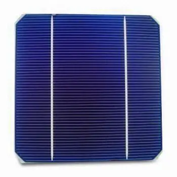 5-inch Monocrystalline Silicone Solar Cell with High Efficiency and 2 Busbar/Alkali
