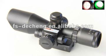 2.5-10x40 mil dot tactical day and night rifle scope