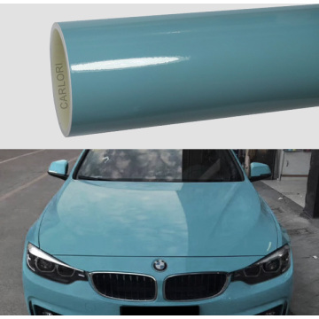 Super Glossy Blue Car Wrap Vinyl