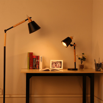 LEDER Unique Wooden Floor Lamps