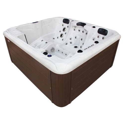 Simple design massage hot tub with 5 seats