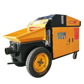 Small Electric Concrete Pump with Diesel Engine