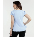 Kvinnlig t-shirt Damskjorta Blusar slim fit Toppar