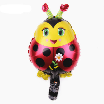 Mini balony zwierząt - pszczoła, żaba, ślimak, kaczka, koza - aluminiowe balony filmowe do dekoracji przyjęć urodzinowych