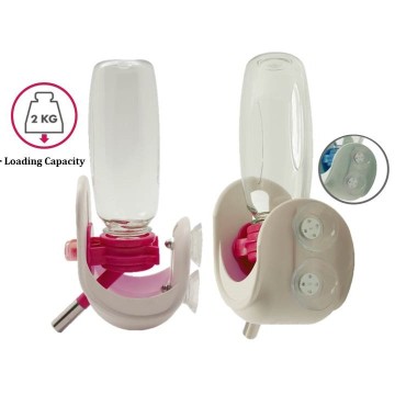 Porta bottiglia d'acqua per aspirazione forte 756R rosa