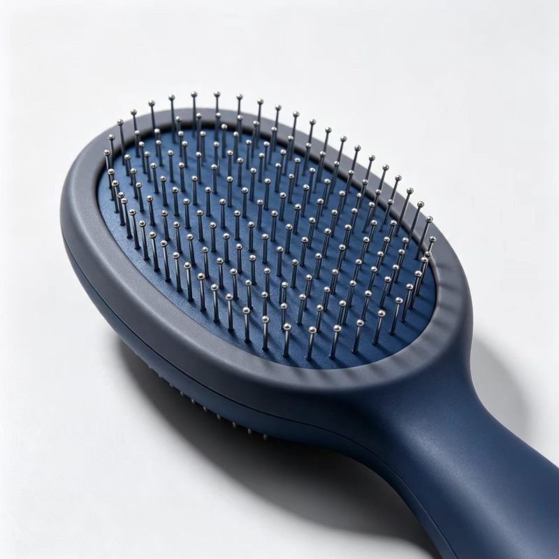 Pet Grooming Brush, Stainless Steel Deshedding Comb, Safe Hair Removal Brush for Dogs and Cats
