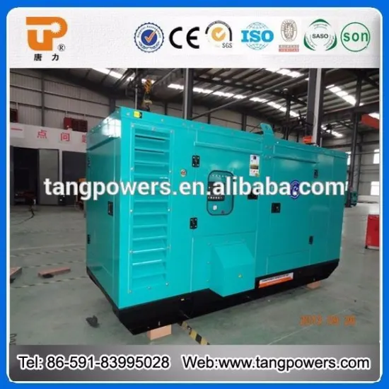 AC three phase water cooled 125kva diesel generator set 100kw