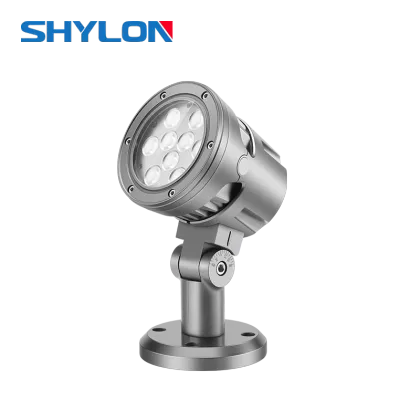 DC12V IP66 RGB Aluminum Multicolor LED Spotlights for Outdoor Lighting