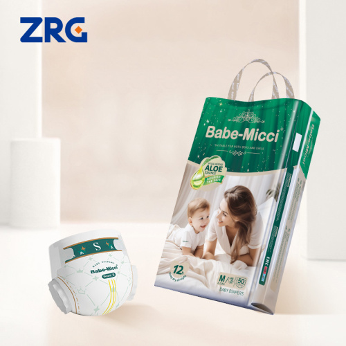 Fuente de pañales desechables para bebés ZRG Pañales para bebés al por mayor