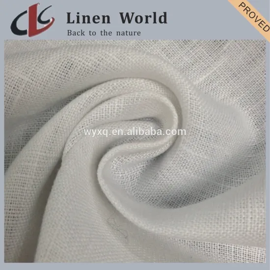 42s*42s High quality pure Ramie plain dyed fabric