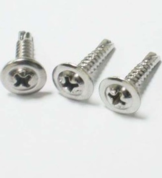 Wafer head drilling screws