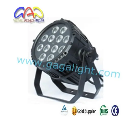 Waterproof 12X15W RGBWA Outdoor LED PAR Light
