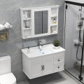 White Multifunction Bathroom Cabinet