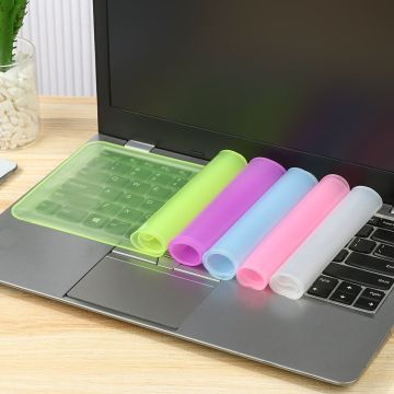 Universal Laptop Keyboard Cover: Waterproof, Dustproof Protector for 12-17 Inch Notebooks - Silicone Keyboard Protective Film
