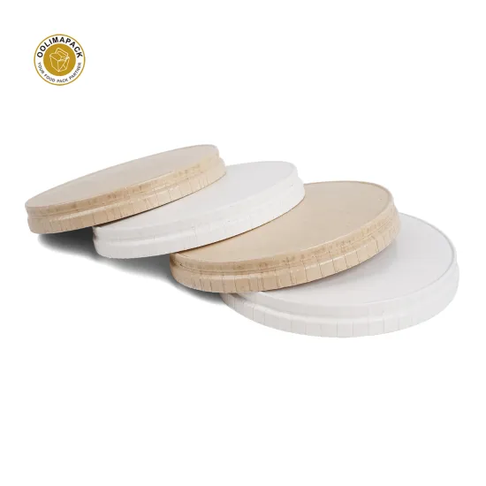 Custom Printed Logo Packaging: Personalized Soup Cups with Lids